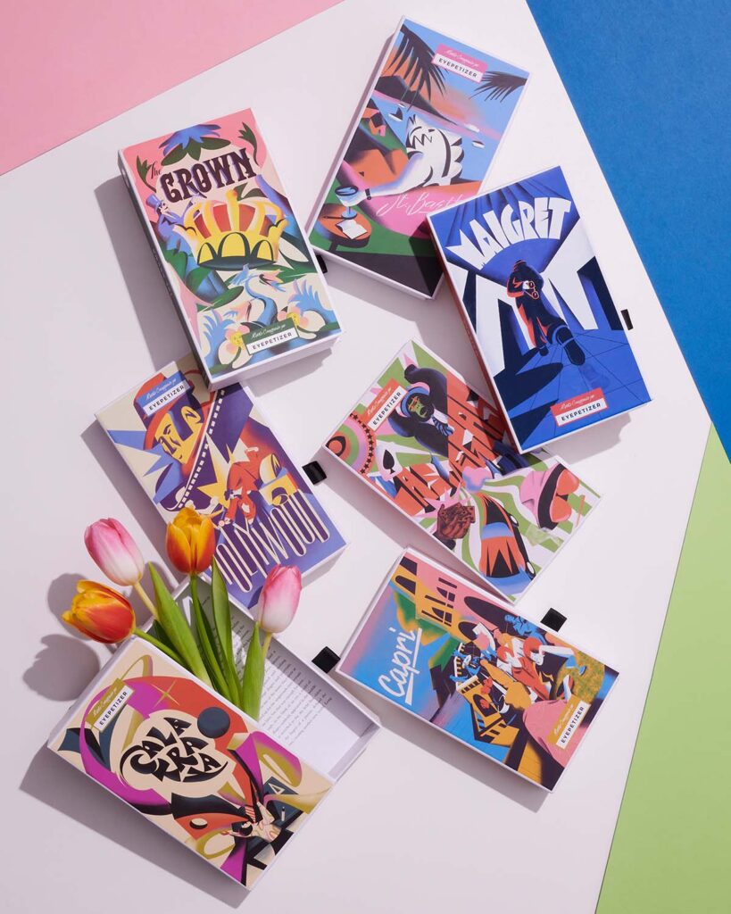 Alberto Casagrande illustration for Eyepetizer packaging