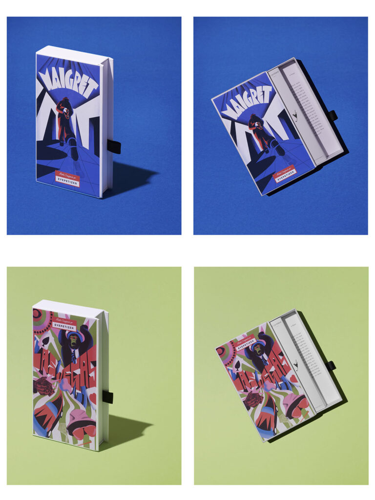Alberto Casagrande illustration for Eyepetizer packaging