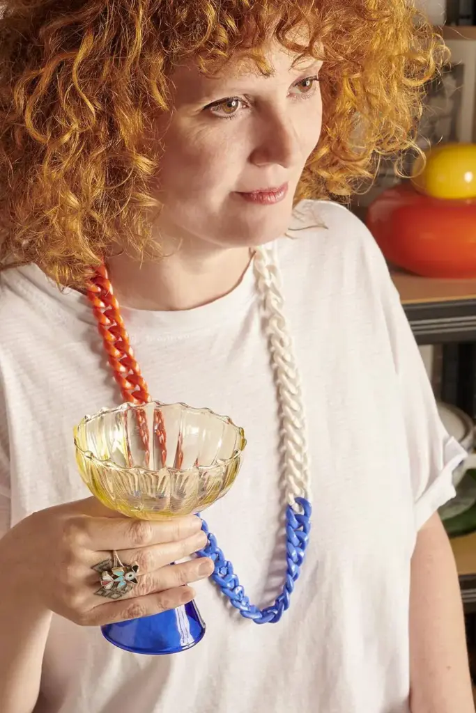 Serena Confalonieri portrait with Calypso aperitivo bowl
