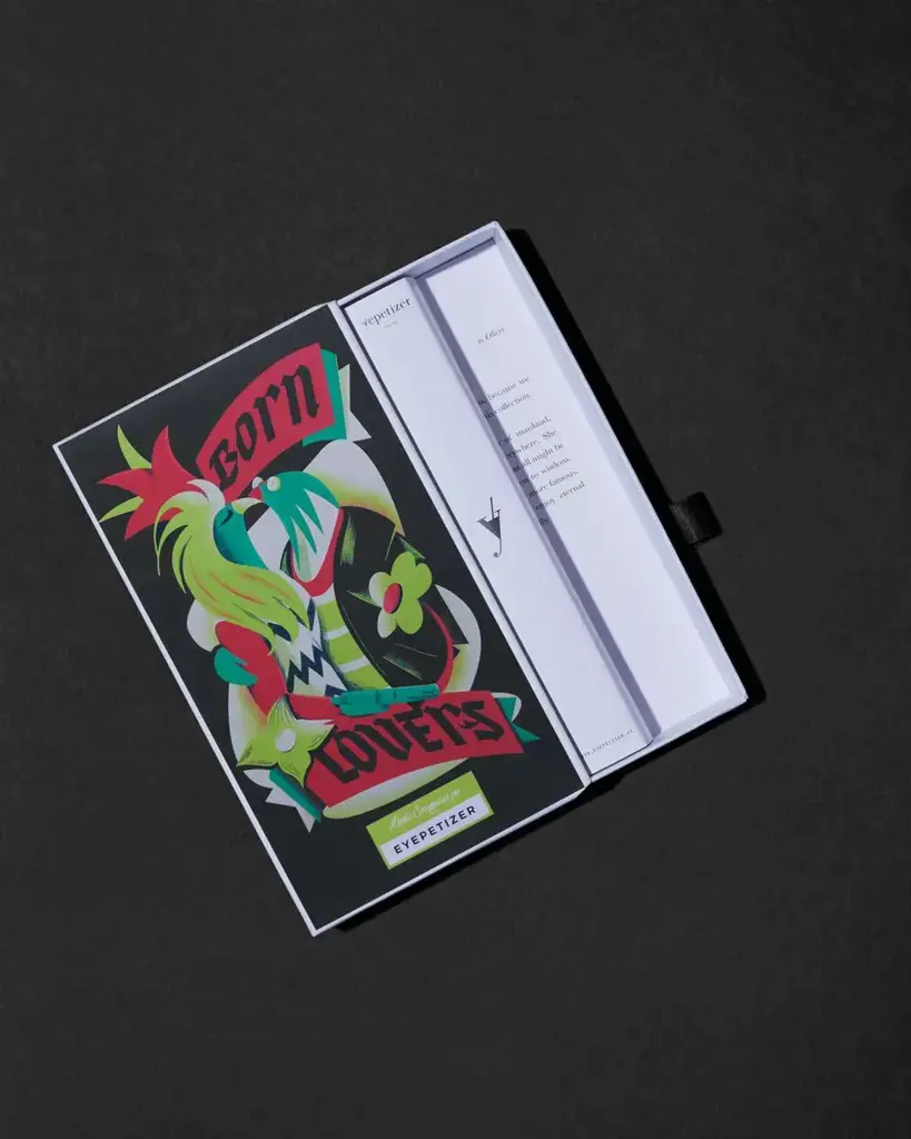 Package designed by Alberto Casagrande for Eyepetizer